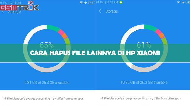 Cara Hapus File Lainnya di HP Xiaomi 1 Menit Bersih