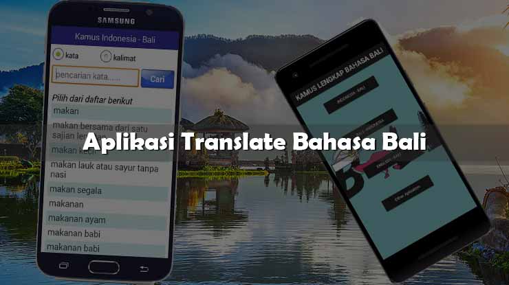 Aplikasi Translate Bahasa Bali