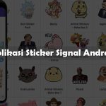 Aplikasi Sticker Signal Android