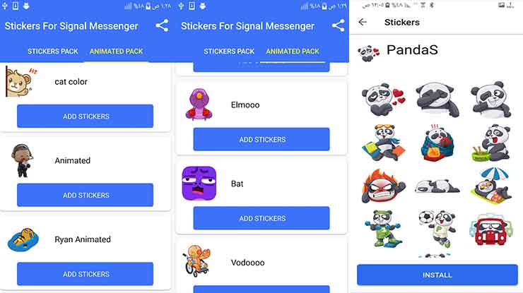 Stickers for Signal Messenger