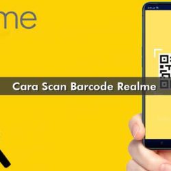 Cara Scan Barcode Realme