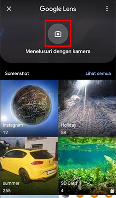 Google Lens Tanpa Aplikasi