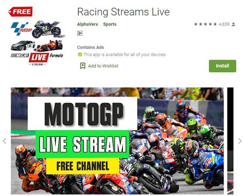 Racing Stream Live