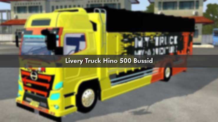 Livery Truck Hino 500 Bussid