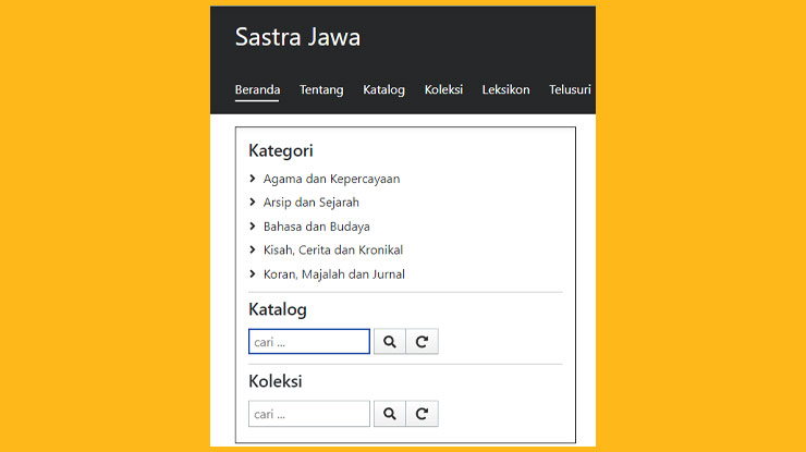 Website Sastra.Org