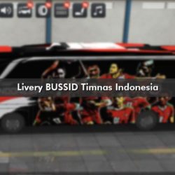 Livery BUSSID Timnas Indonesia