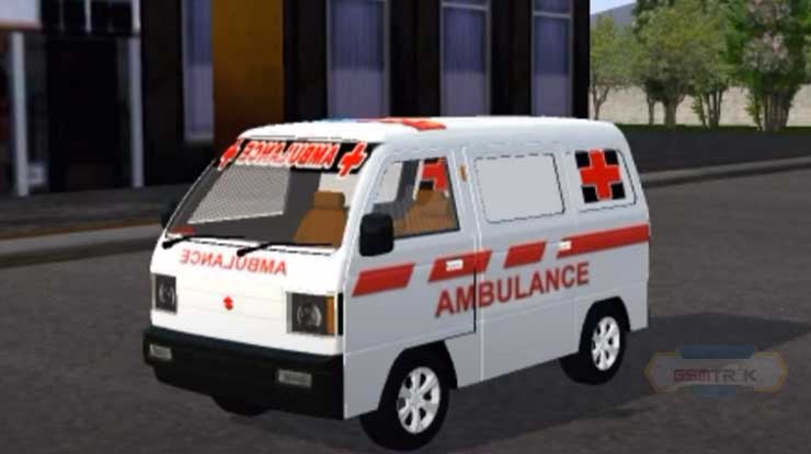 Mod BUSSID Ambulance Carry by DSP