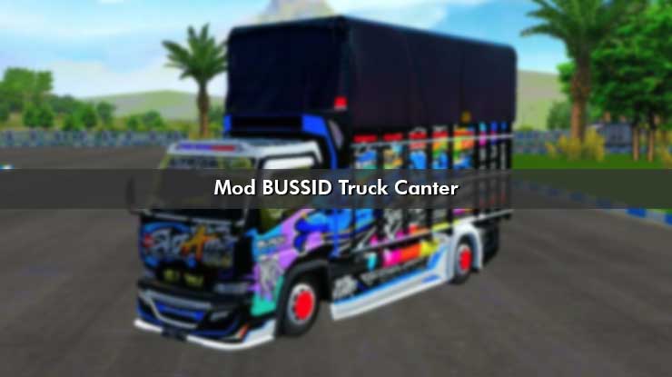 Mod BUSSID Truck Canter