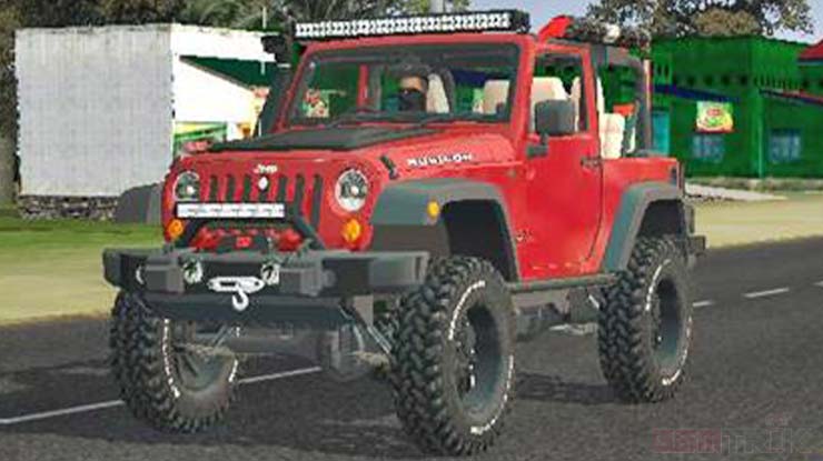 Mod Bussid Jeep Wrangler Offroad