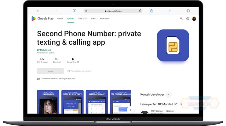 Second Phone Number Private Texting Calling App