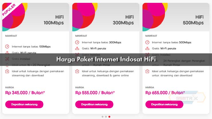 Harga Paket Internet Indosat HiFi